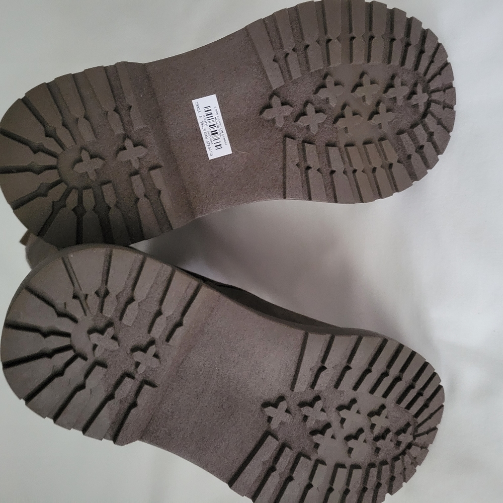 Torrid || (8 Wide) Brown Chunky Combat Boots - Picture 10 of 11